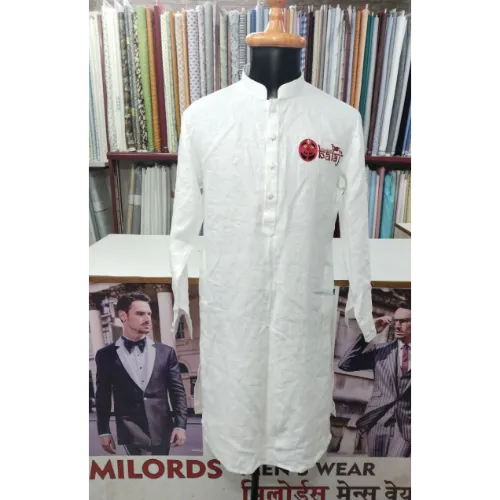 White Linen Kurta